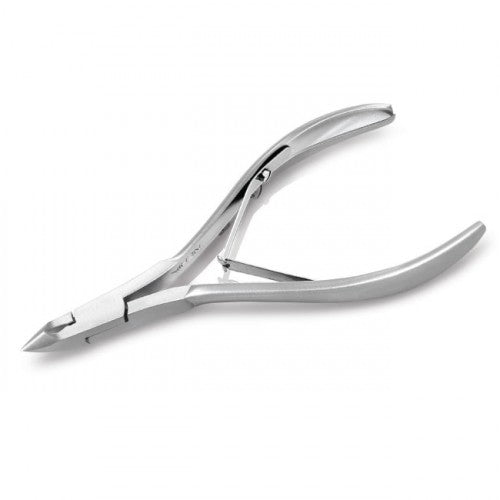 Nghia Cuticle Nipper Grey Plated C-03 (JAW 12)- Stainless Steel Manicure Essential !