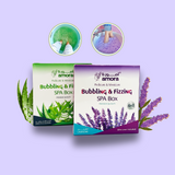 Amora Bubbling and Fizzing SPA Box 6 in 1 : Ultimate Hands and Feet Care With Unforgettable Spa Experience
