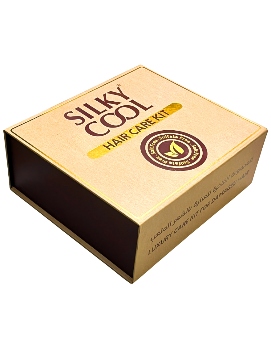 Silky Cool Sulfate-Free Gift Pack: Complete Hair Care Regimen for Ultimate Smoothness