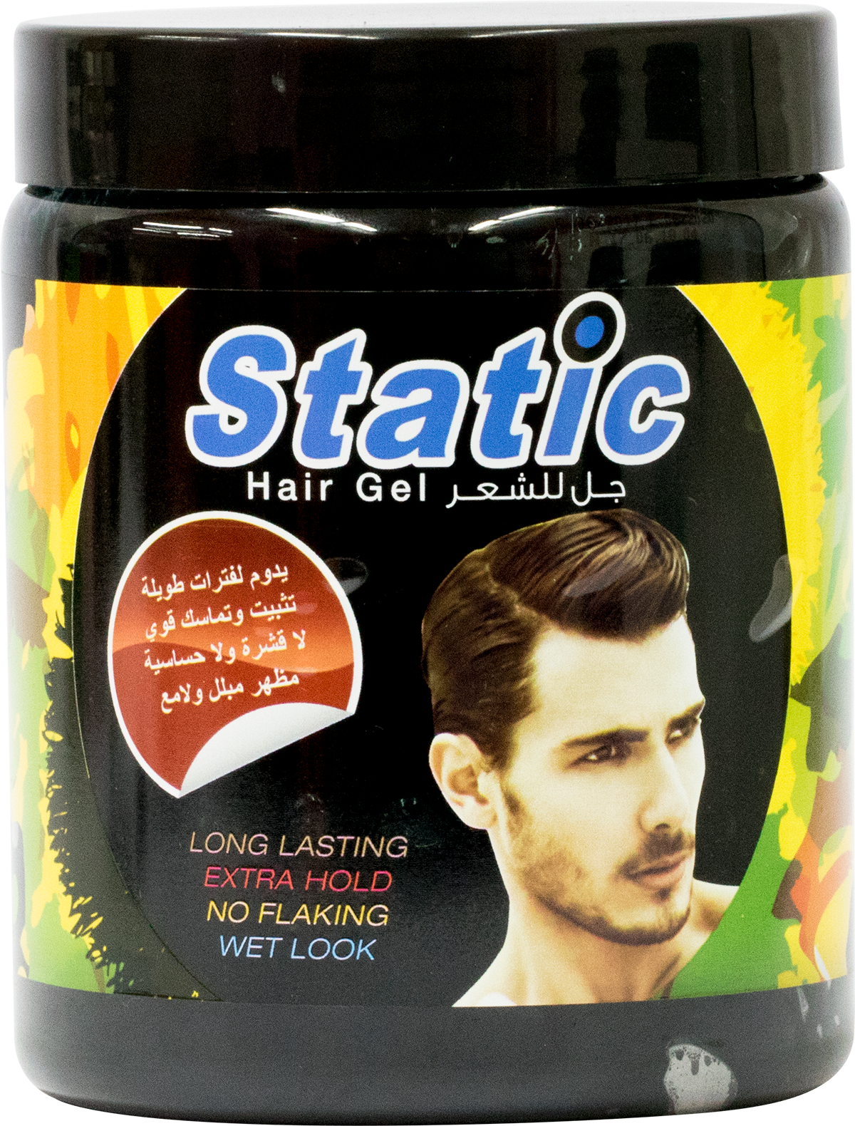 Static Hair Styling Gel 1000 ML Strong Hold Anti-Static, Long-Lasting Frizz Control & Non-Sticky Styling Gel