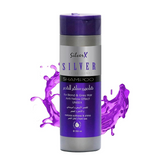 SilverX Salt & Sulfate-Free Purple Shampoo – Brightening & Toning Shampoo for Blonde, Silver, Gray & Highlighted Hair – Neutralizes Brass & Nourishes Damaged Hair – 350ml
