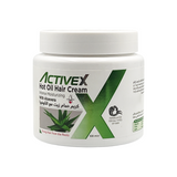 ActiveX Hot Oil Hair Cream 1000 Ml / 500 ml - Aloe Vera (New) | Hydrating and Nourishing