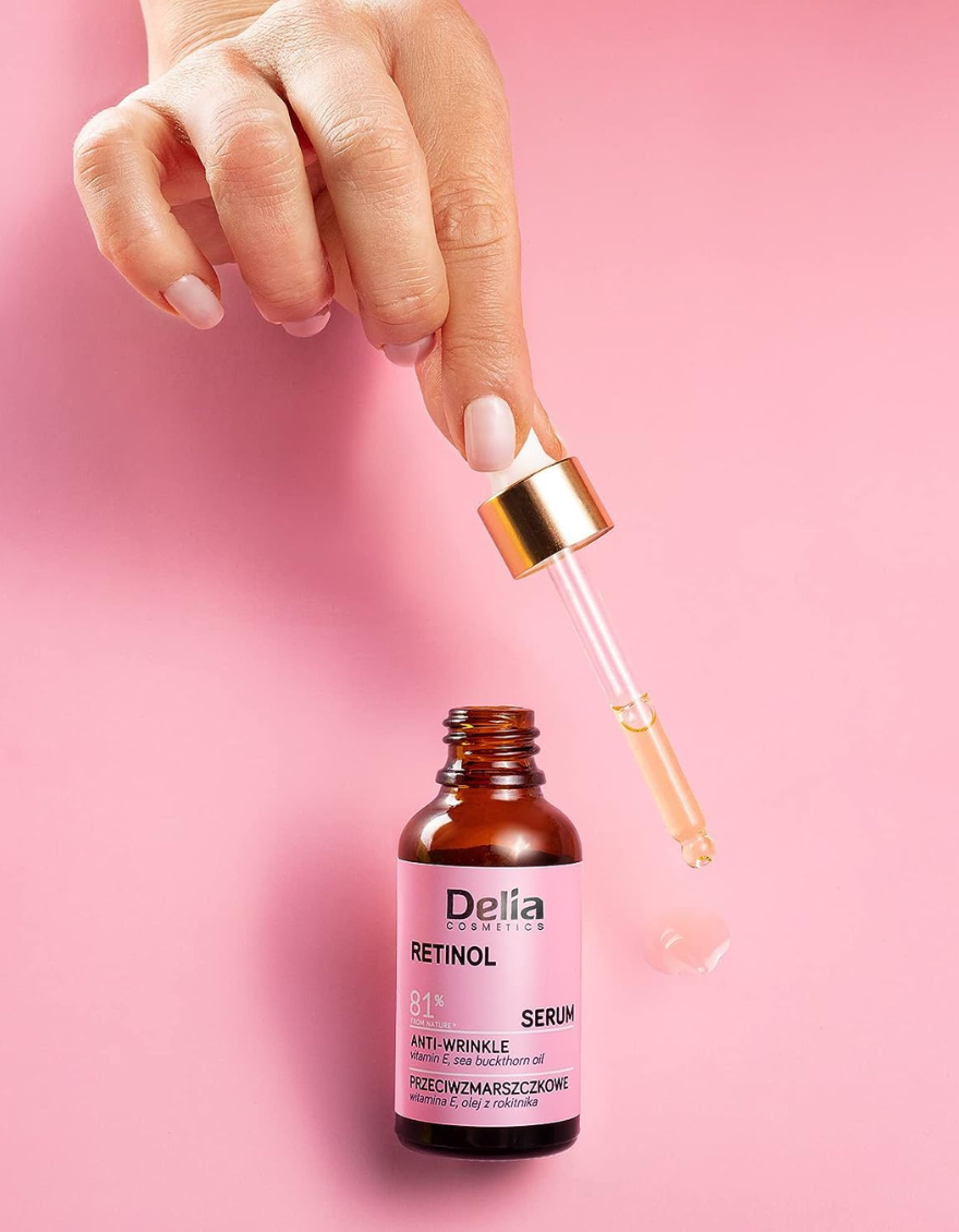 Delia Therapy Retinol Face Serum 30ml - Reveal Radiant Skin