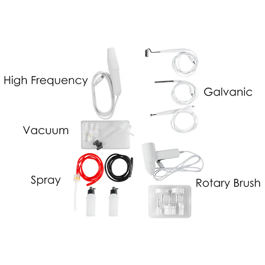 Pilot Beauty Instrument 5-in-1  MA-4026A - Professional Facial Treatment Device for Deep Pore Cleansing, Skin Rejuvenation, and Anti-Aging