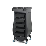 Pilot Trolley MA-3201A – Professional Salon Storage Cart with Metal Frame & 5 PVC Drawers