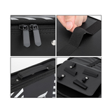 Professional Barber Tool Bag T-04  – Hair Stylist Organizer Case with Scissors Pouch & Travel Storage Compartments
