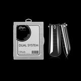 Thuya Dual System Nail Tips – 120 pcs Coffin & Square Shape Tips for Professional Nail Extensions and Enhancements