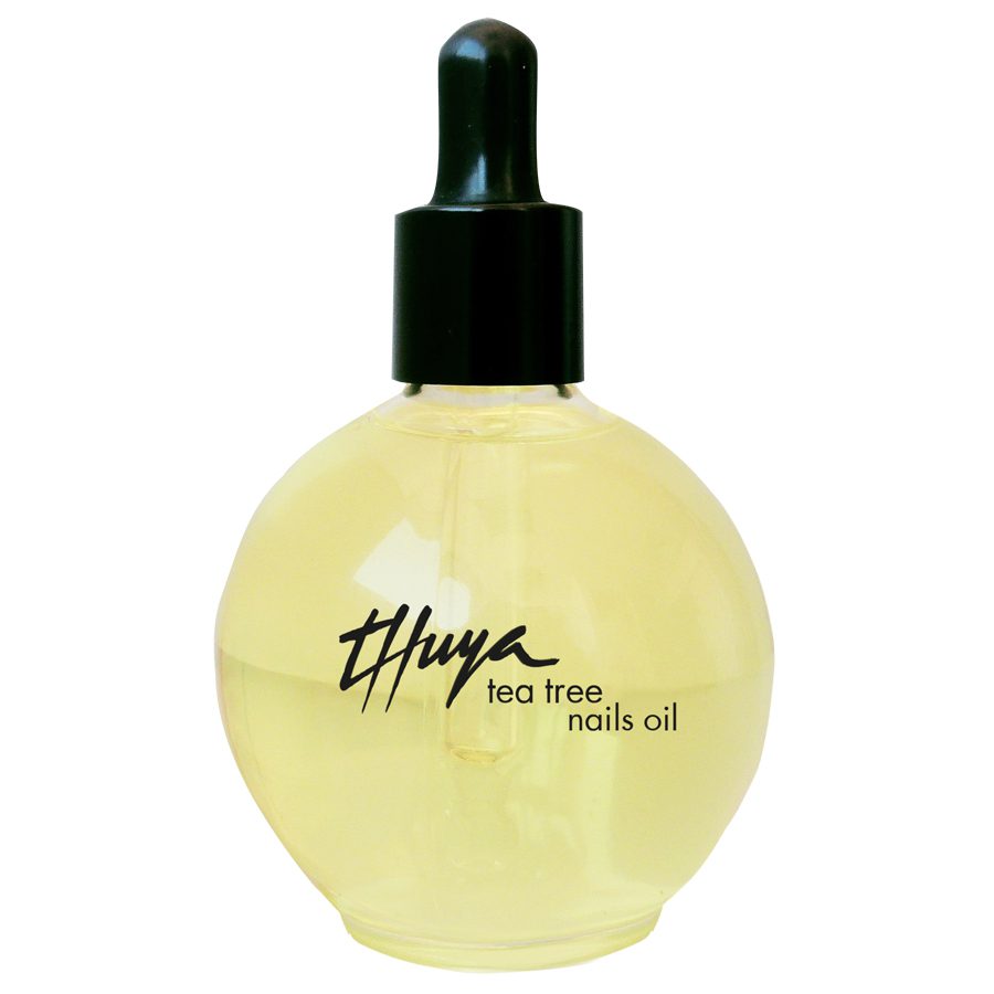 THUYA Tea Tree Nails Oil 75ML - Calming & Purifying Cuticle Oil with Tea Tree Oil and Vitamin C for Sensitive Skin