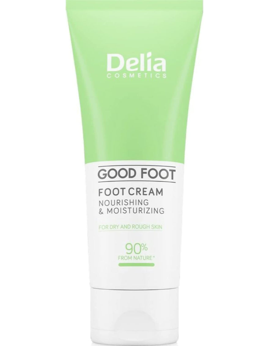 Delia Good Foot - Nourishing and Moisturizing Cream - Softens & Smoothes - 100ml