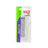 Jully France Nail Cutter 8cm – Stainless Steel Nail Clipper with Built-in File , Curved Blade Nail Trimmer for Fingernails & Toenails