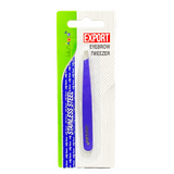 Jully France  Eyebrow Tweezer 9.5 cm Slant Tip - Precision Stainless Steel Grooming Tool for Eyebrow Shaping & Hair Removal (Available in Multiple Colors)