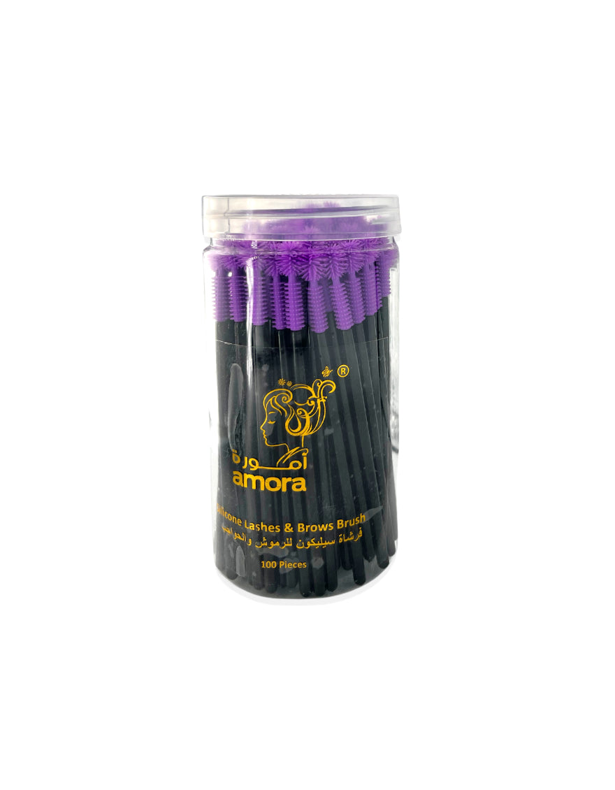 Disposable Silicone Eyelash & Eyebrow Brush - Easy Grooming