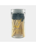 Amora Disposable Bamboo Eyelash Makeup Brushes - Pack of 50 - Eco-Friendly