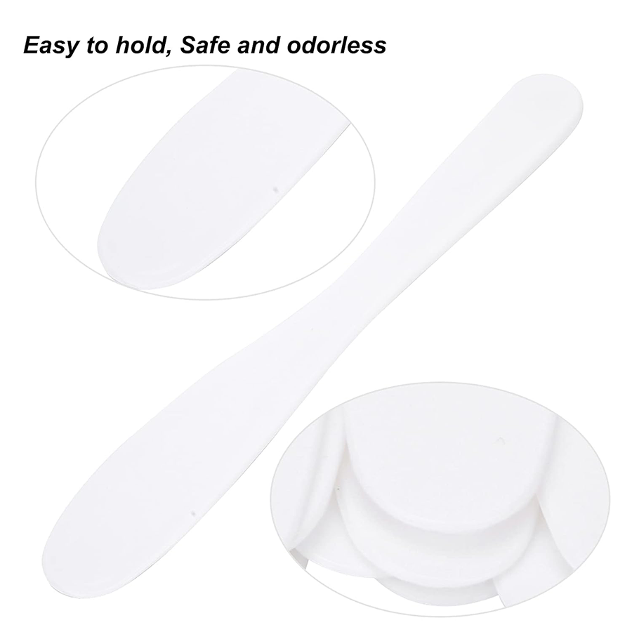 Plastic Spatula (188*29mm) for Skincare, DIY Facial Masks, Creams & Lotions – Flexible, Durable & Easy to Use