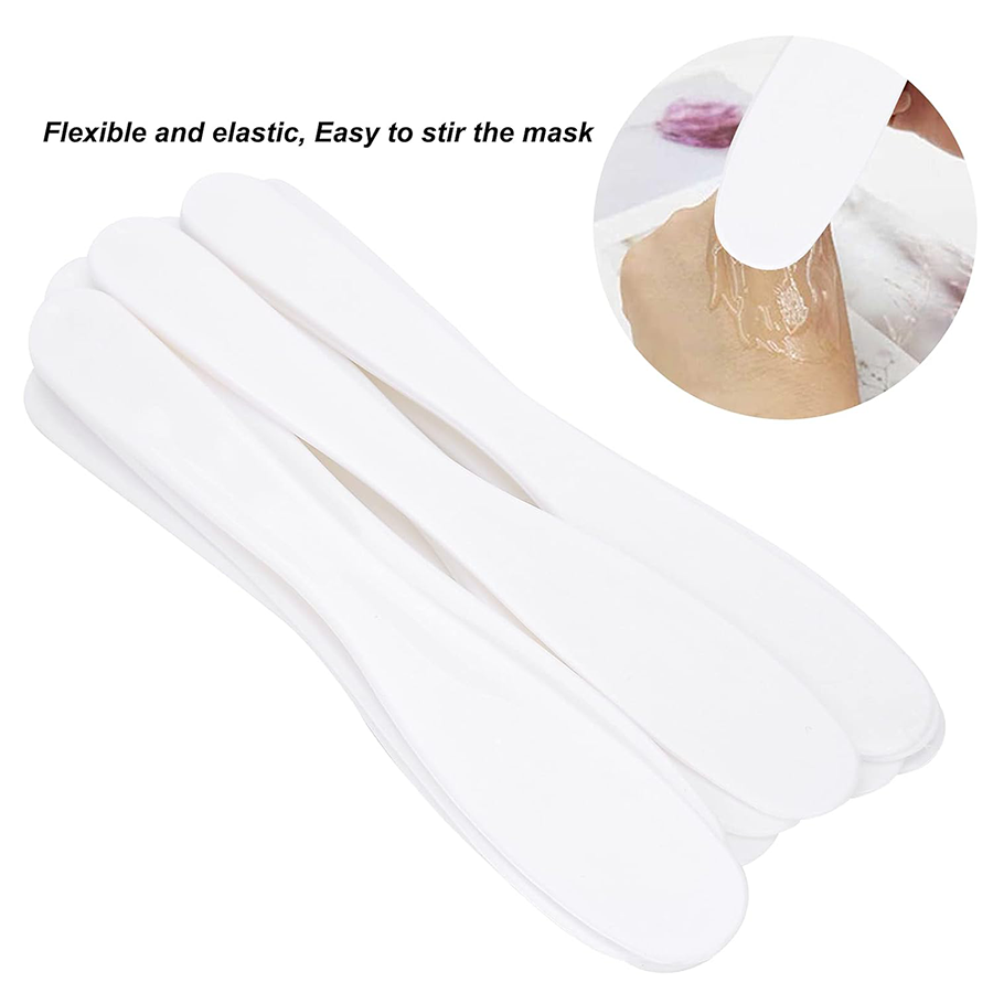 Plastic Spatula (188*29mm) for Skincare, DIY Facial Masks, Creams & Lotions – Flexible, Durable & Easy to Use