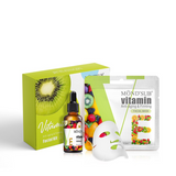 Mondsub Facial Kit - Vitamin B3 Hydrating, Vitamin E Anti-Aging, and Vitamin C Brightening Skincare Essentials
