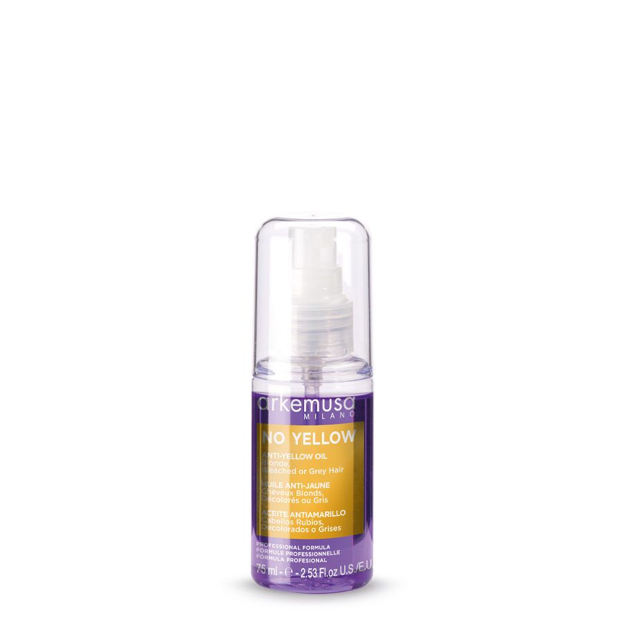 Arkemusa Anti Yellow Hair Oil 75 ml - Illuminate Your Blonde, Bleached, or Gray Hair  Listing
