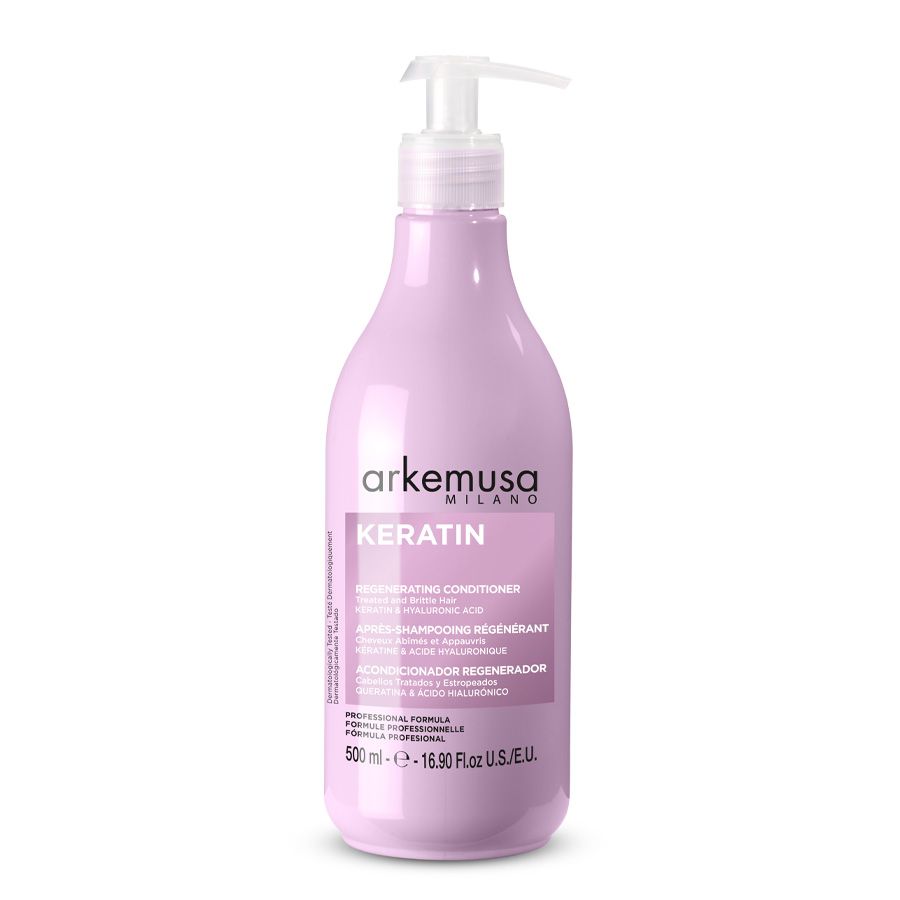 Arkemusa Keratin Regenerating Conditioner 500 ml : Restores Your Hair Health