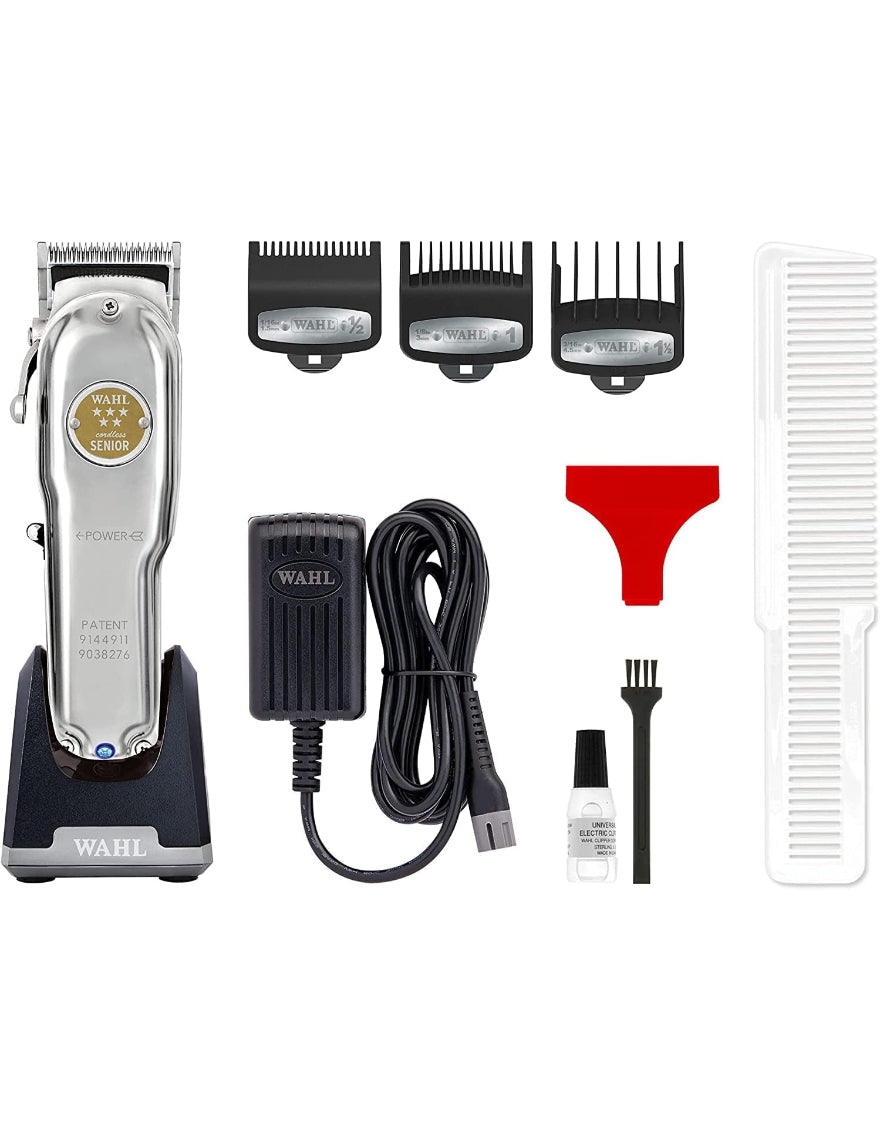 WAHL 5* Senior Cordless Hair Clipper Metal (Special Edition)