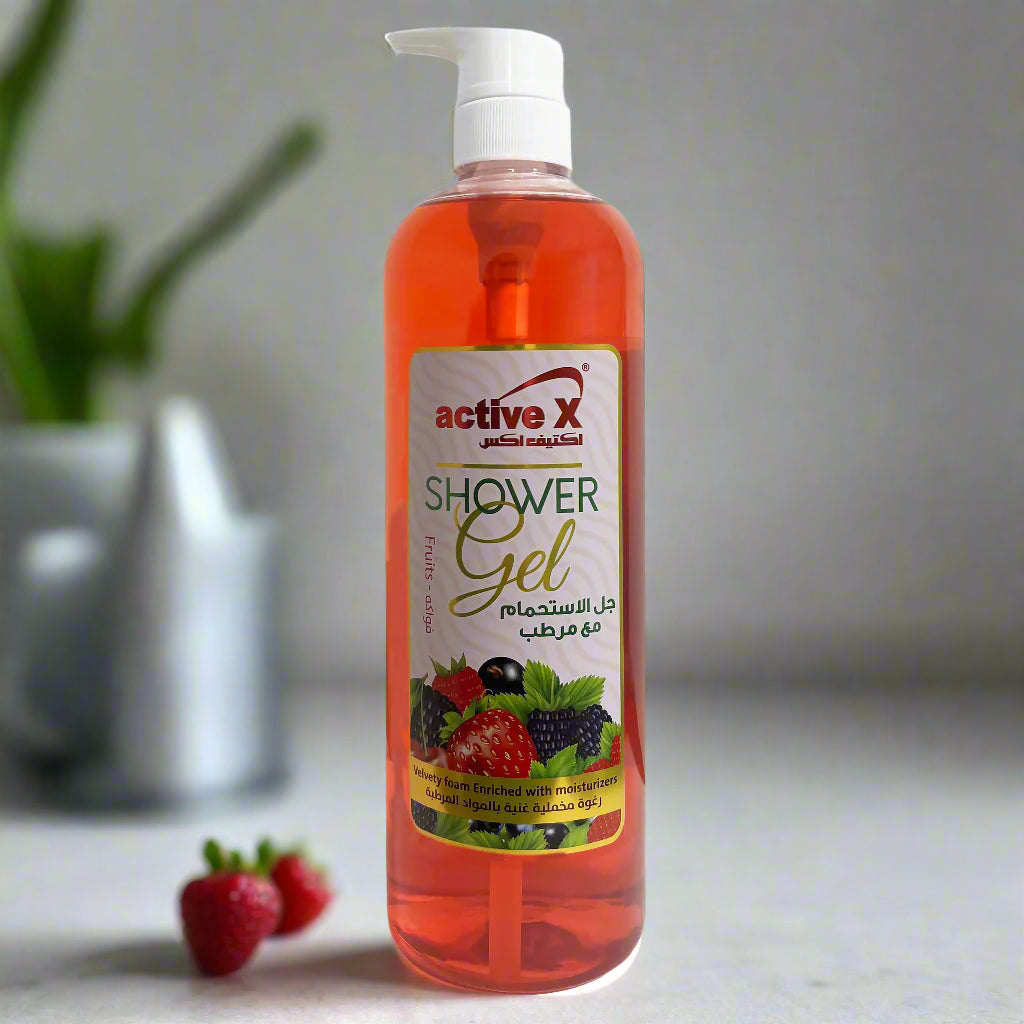 ActiveX Shower Gel - PH-Balanced Moisturizing Shower Gel: Cleanse, Hydrate, and Nourish Your Skin! Available in 8 Invigorating Scents for a Refreshing Experience!