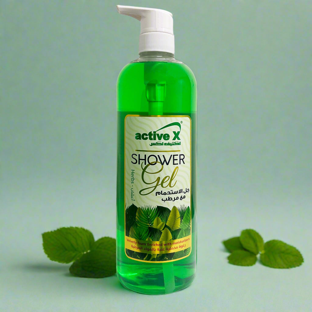 ActiveX Shower Gel - PH-Balanced Moisturizing Shower Gel: Cleanse, Hydrate, and Nourish Your Skin! Available in 8 Invigorating Scents for a Refreshing Experience!