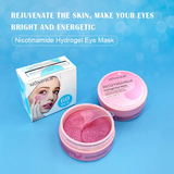 Mondsub Hydrogel Eye Mask 60 Pcs , Hydrating, Brightening, and Rejuvenating Eye Care in Four Essences Aloe Vera, Lavender, Vitamin C, and Nicotinamide