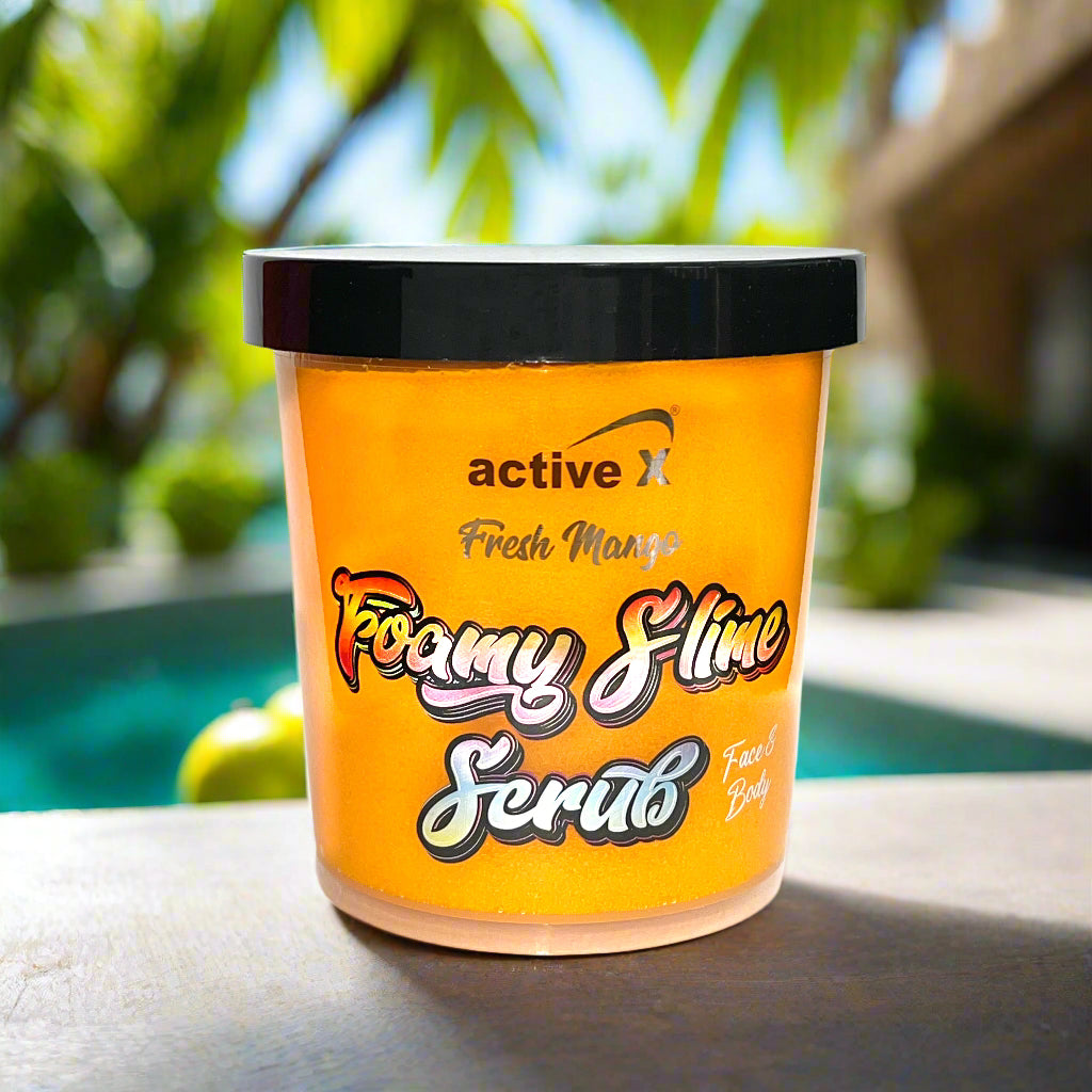 ActiveX - Foamy Slime Scrub- Silky Smooth & Radiant  skin with the fun texture of a slime - 800 g