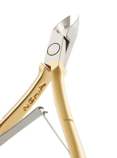 Nghia Cuticle Nipper Gold Plated C-118 (Previously listed as D-501)