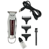 P-9220 T-Outliner Trimmer – 0.2mm Precision Cordless Hair Clipper for Beard & Lineups, 2-Speed, Lithium Battery, Stainless Steel Blade, Worldwide Voltage