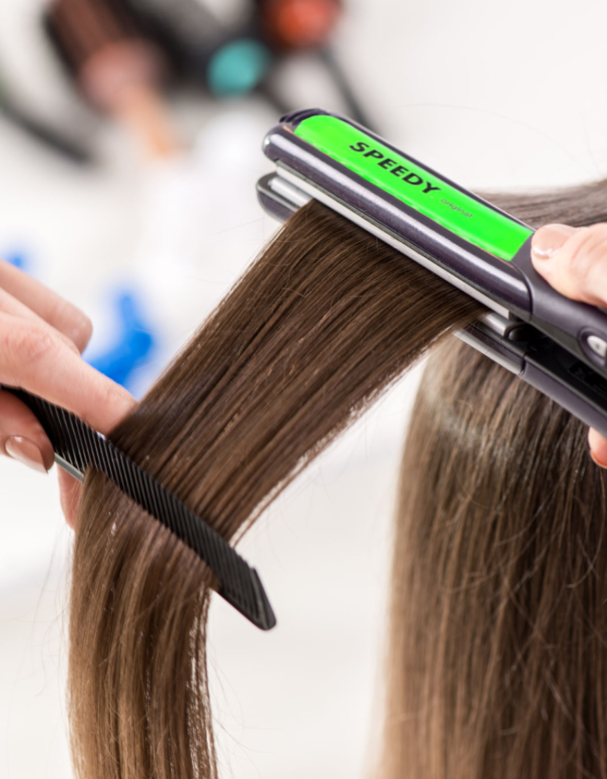 Speedy Titanium Flat Hair Iron - Hair Straightener