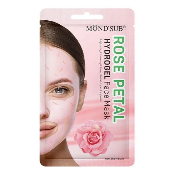 MOND'SUB Hydrogel Face Masks 28g Hydrating, Brightening, and Nourishing Masks for Glowing Skin