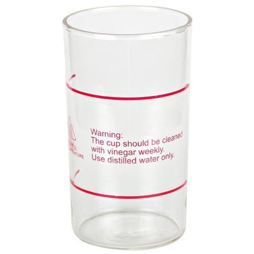 Jully France Transparent Glass Steamer jar - Spare Parts for Facial Steamer Machine  (10 and 13) P-03