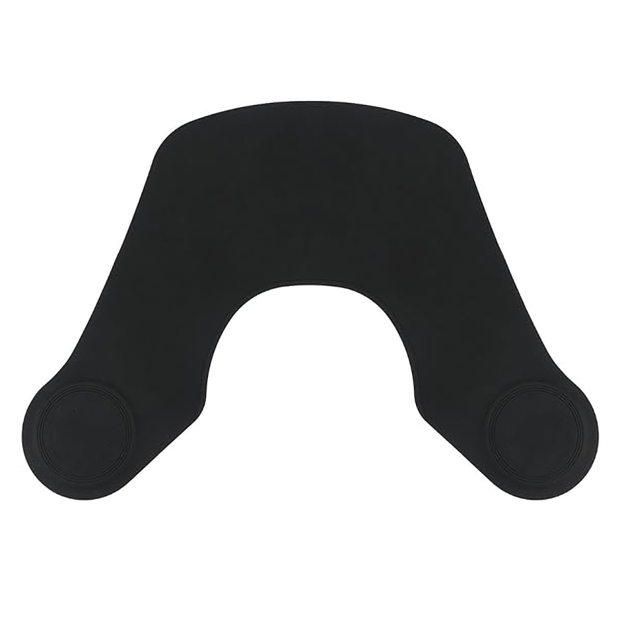 Black Salon Cape with Hair Cutting Collar – Waterproof – Hairdressing, Barber, Makeup, Beard Shaving