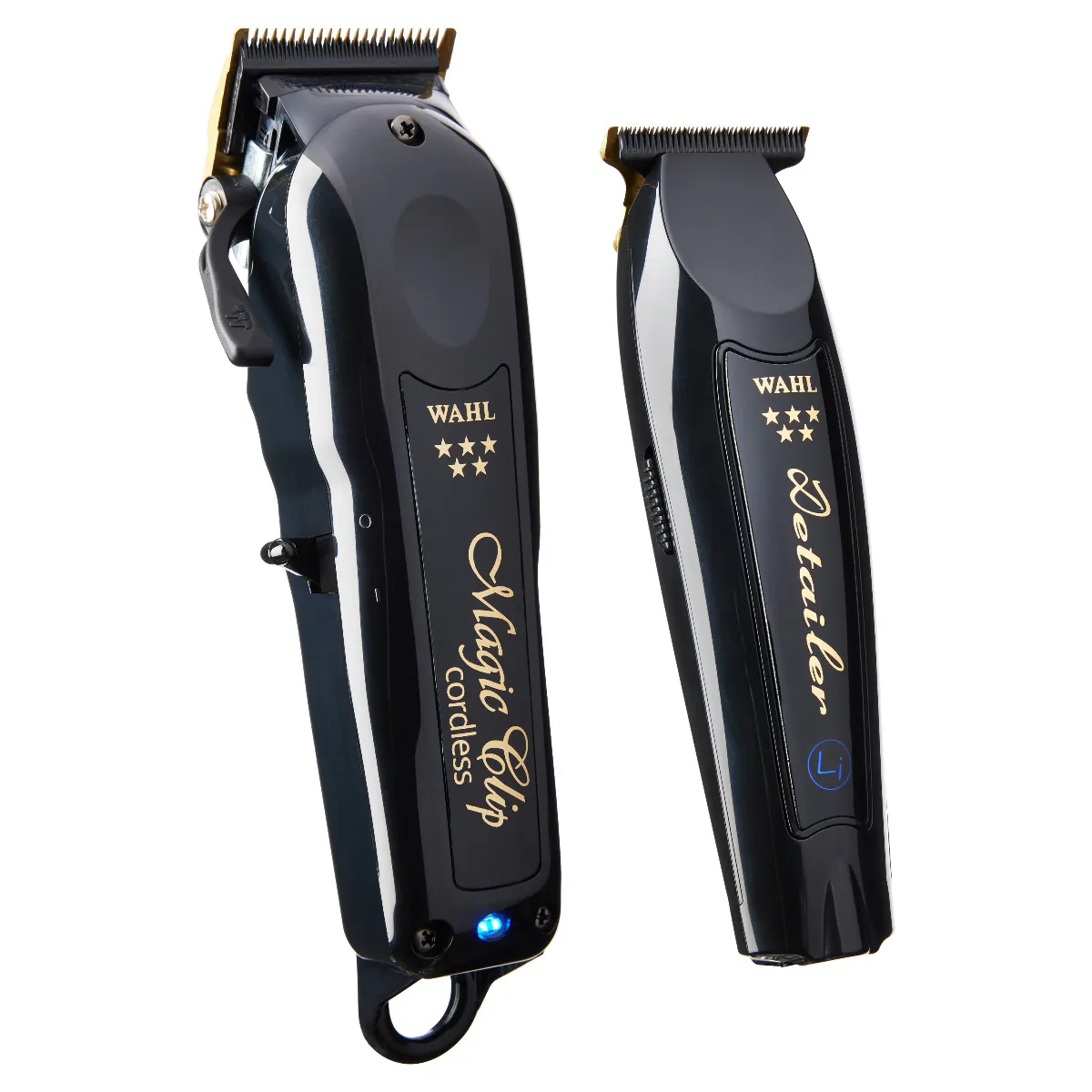 WAHL Barber Cordless Combo (Magic Clip & Detailer ) Black