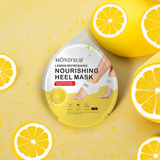 Mond’Sub Heel Mask Collection (1 Pair) – Avocado, Dragon Fruit & Lemon , Cracked Heel Repair, Moisturizing & Nourishing Foot Mask