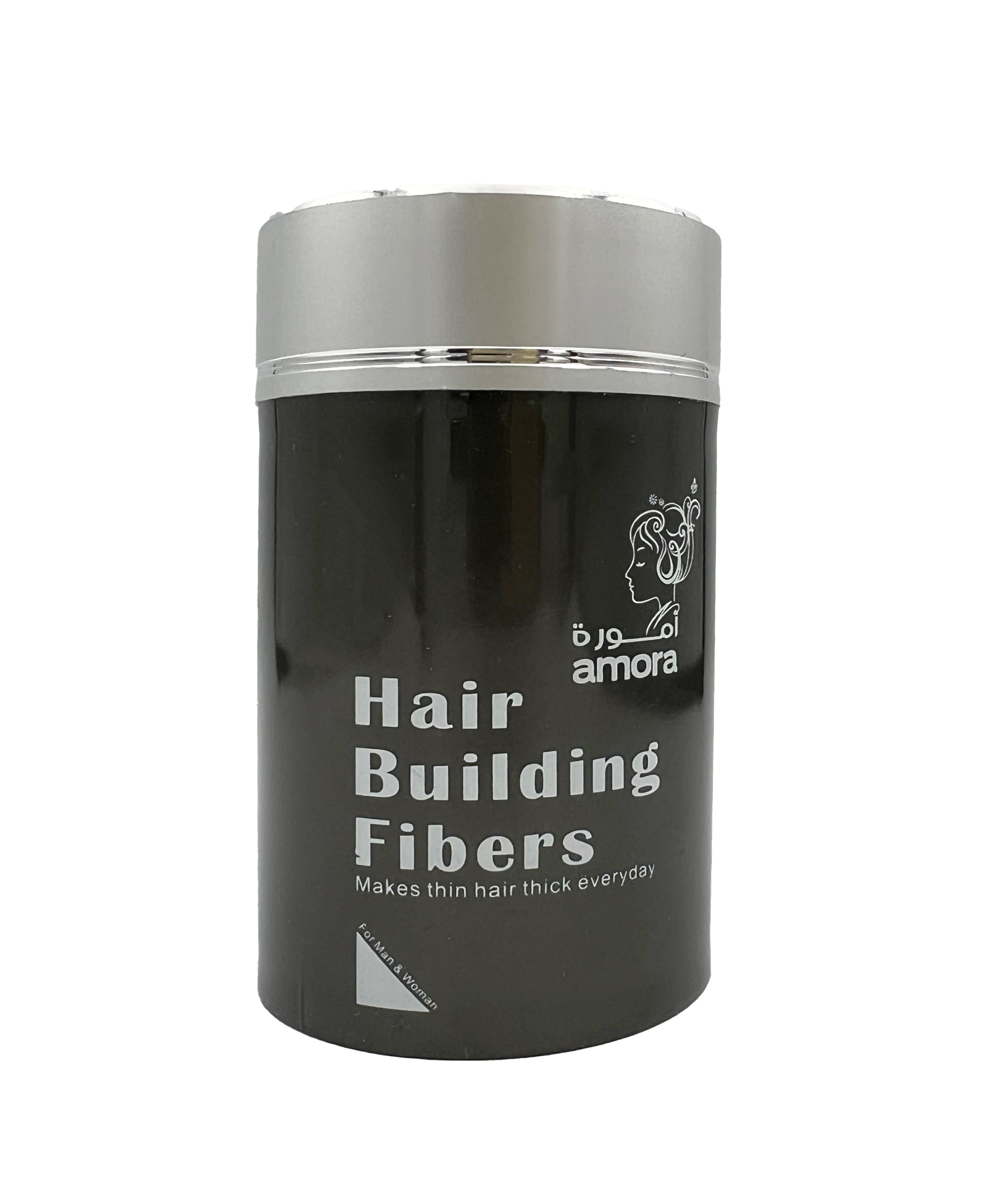 Amora Hair Building Fiber -  Instant Hair Thickness , Volume and Coverage 22g