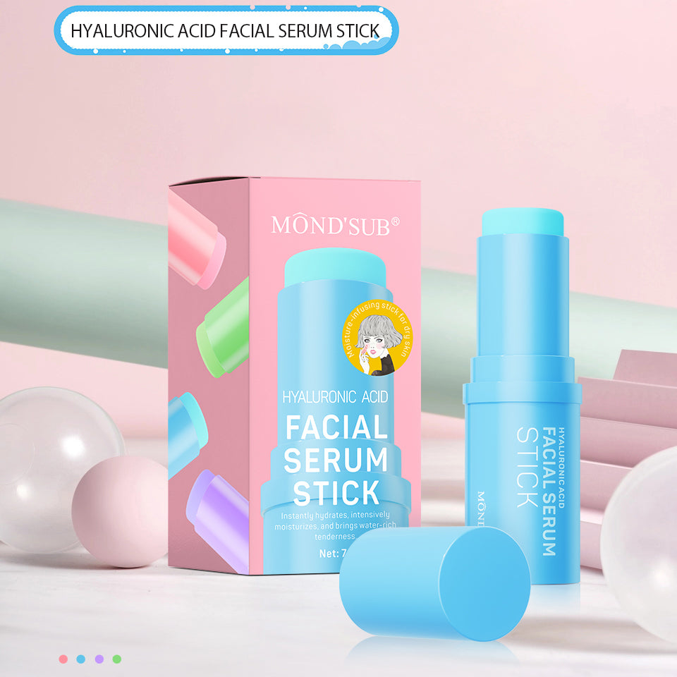 Mondsub Facial Serum Stick 7g – Hyaluronic Acid, Retinol & Niacinamide for Hydrating, Brightening, Anti-Aging & Dark Spot Correction – Travel-Friendly Skincare