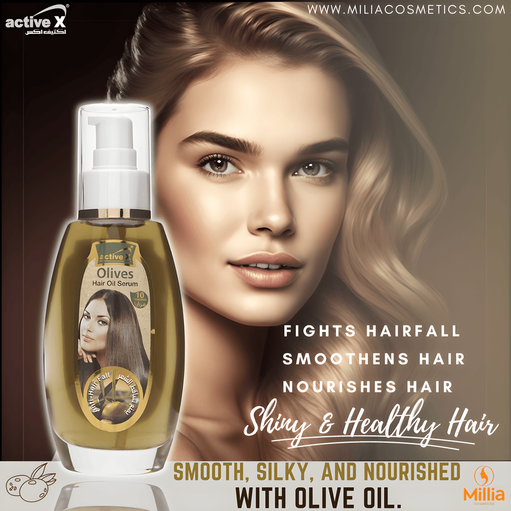 Nourish and strengthen your hair with our Olive Hair Oil | Get healthy, shiny hair with the best deals in UAE.