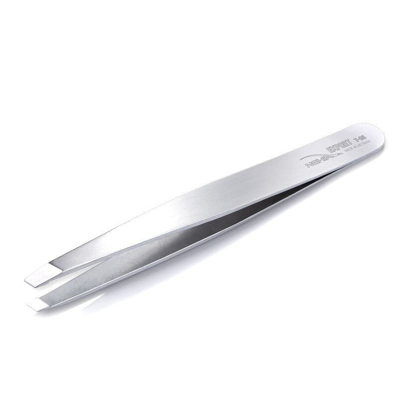 Nghia Tweezer T-05 – Professional Stainless Steel Precision Tweezers for Nail Art, Grooming & Beauty Care  This title