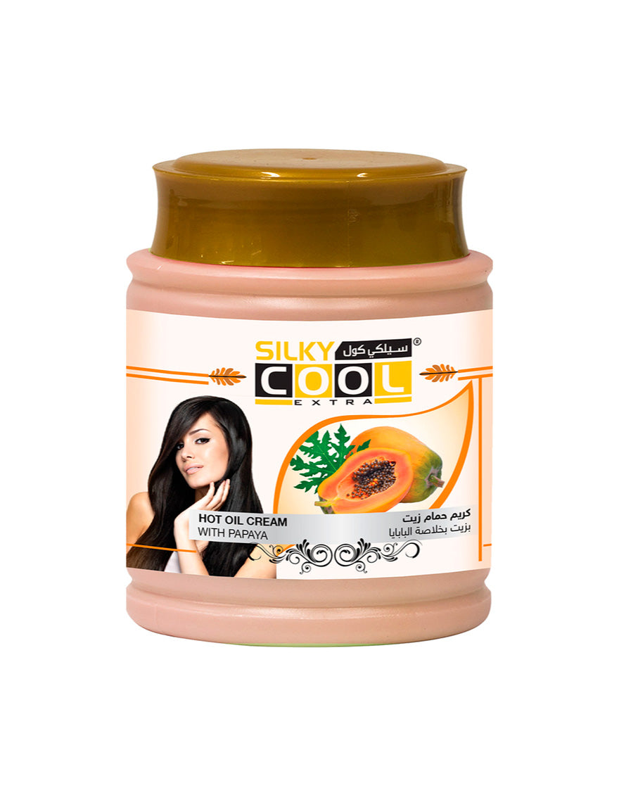 Silky Cool Hot Oil 1000 Ml - Papaya