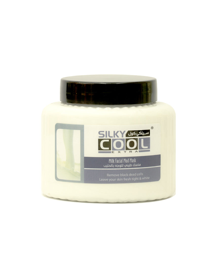 Silky Cool Facial Mud Mask 500 Ml - Milk