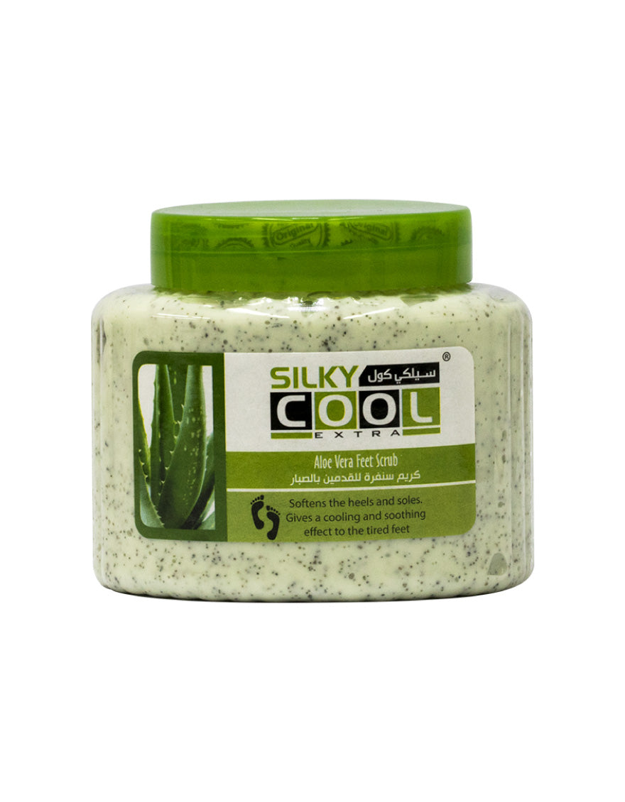 Silky Cool Feet Scrub 500 Ml - Aloe Vera