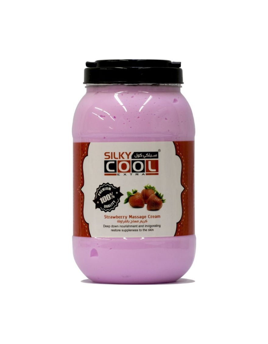 Silky Cool Massage Cream 4000 Ml - Strawberry