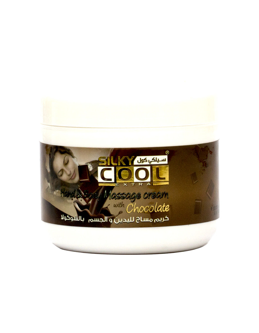 Silky Cool Hand & Body Massage Cream 250 Ml - Chocolate