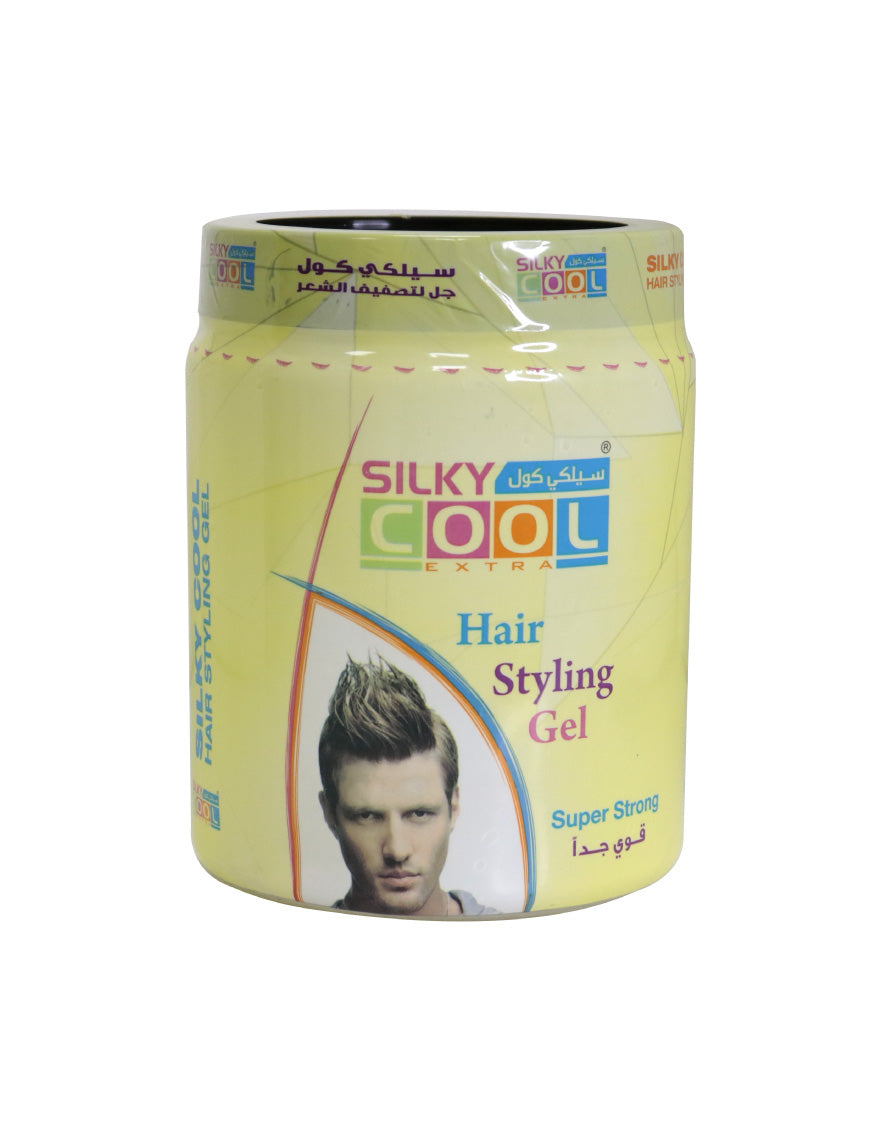 Silky Cool Hair Gel 1000 Ml - Super Strong