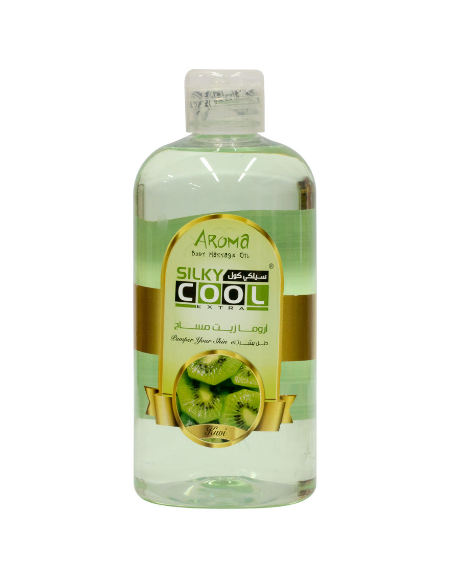 Silky Cool Massage Oil 500 Ml - Kiwi