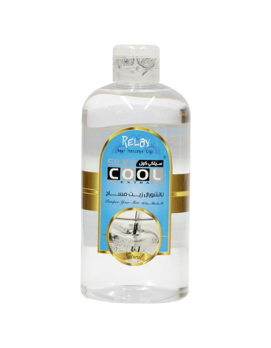 Silky Cool Massage Oil 500 Ml - Natural