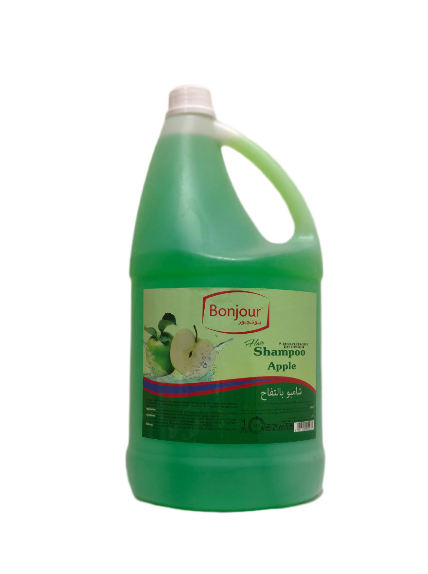 Bonjour Hair Shampoo 3.78 L Apple