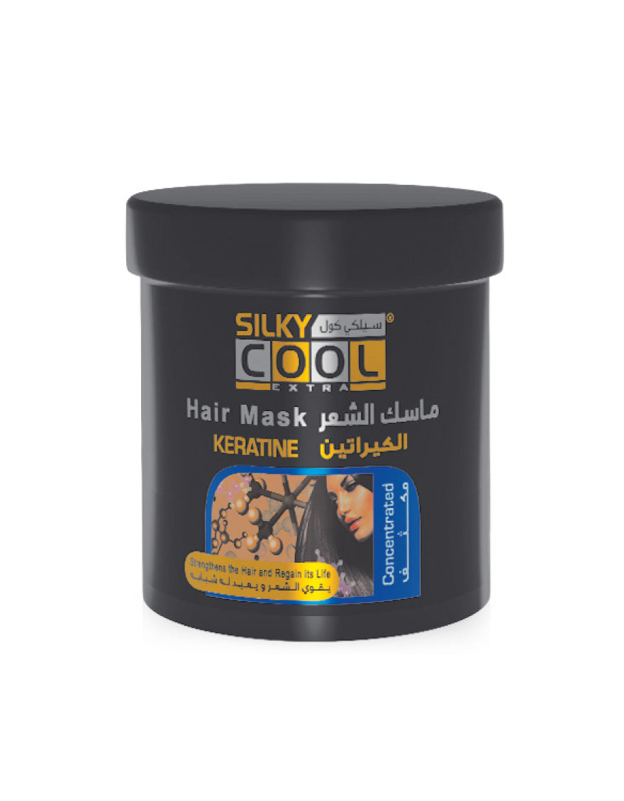 Silky Cool Hair Mask 400 Ml - Keratin