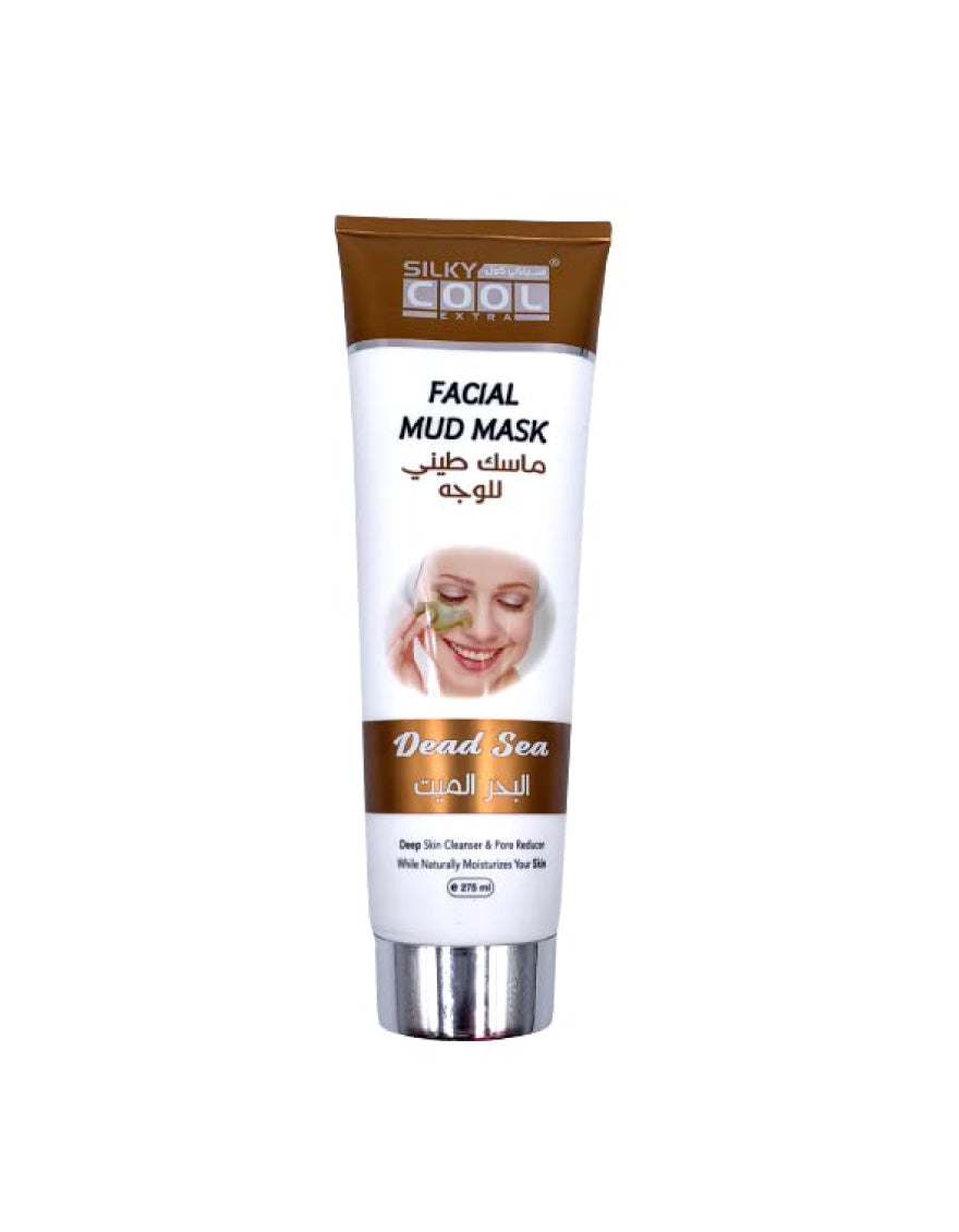 Silky Cool Facial Mud Mask Tube 275 Ml - Dead Sea
